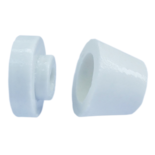 耐高温陶瓷套管凹凸绝缘接线柱瓷宝塔瓷珠陶瓷柱公母磁珠垫片电炉