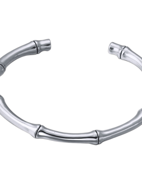 s925男女复古风骨节腕饰银手镯