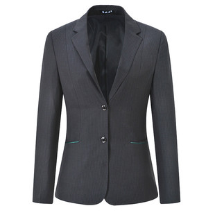 新款农行工作服女西装套装制服外套大码职业装工装农业银行行服