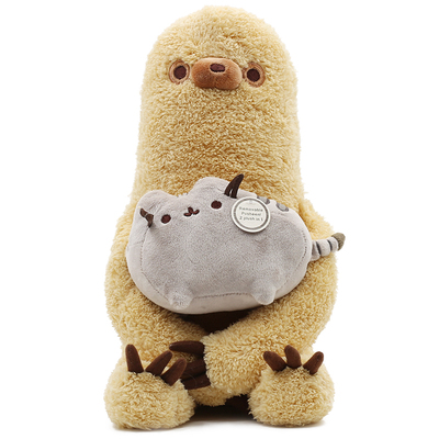 GUND胖吉猫树懒送女生毛绒玩具