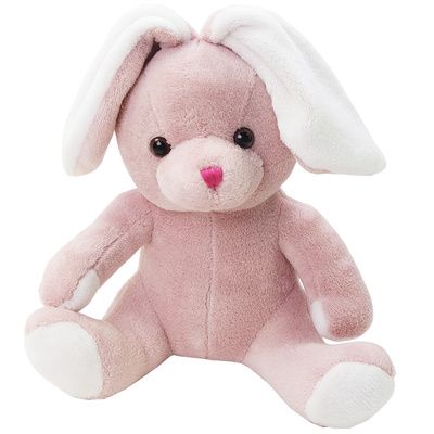 加拿大品质珊瑚绒安抚玩偶象熊兔