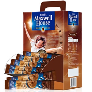 69.65元包邮 麦斯威尔 三合一特浓咖啡 13g*100条