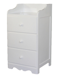 30公分小边柜子储物欧式现代简约床头柜实木迷你轻奢窄夹缝柜收纳