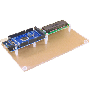 DIY通用型亚克力实验平台适用Arduino MEGA 2560 R3和UNOR3开发板