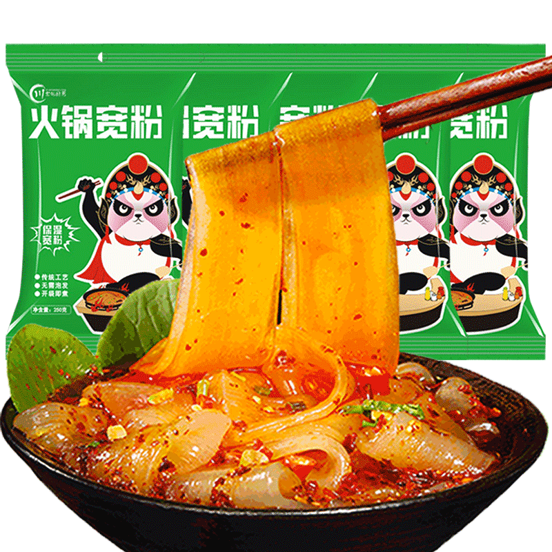 川宝的厨房【火锅宽粉】250克*6袋