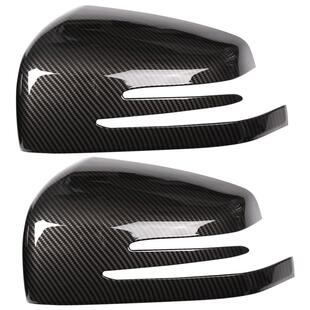 适用奔驰ML350 GLS400GLE450倒车镜后视镜装饰框外饰改装亮条配件