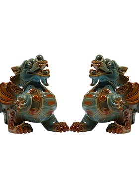 微美陶瓷貔貅工艺品摆件