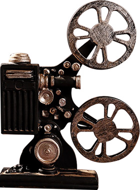 老式复古怀旧风橱窗陈列放映机