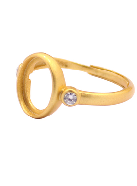 s925纯银戒指空托工艺diy玉石