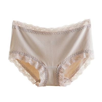 优质女士纯棉内裤白色包臀全棉档