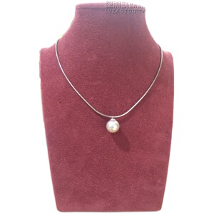 欧美轻奢 百年皇室品牌MAJORICA简约气质10毫米珍珠项链女 蛇骨链