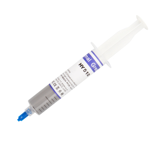 华能智研HY510灰色 HY610金色针管导热散热膏/CPU风扇散热器硅脂