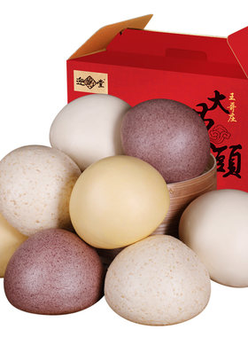 手工年货山东青岛蒸馒头