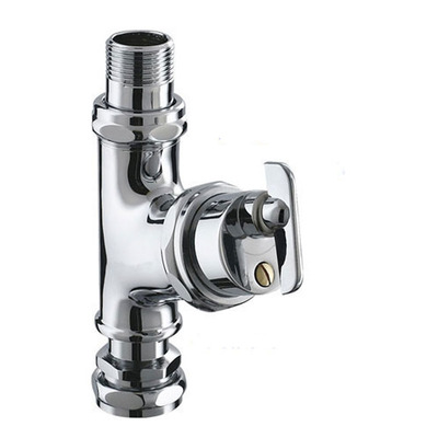 全铜厕所蹲便器冲水阀手扭角式