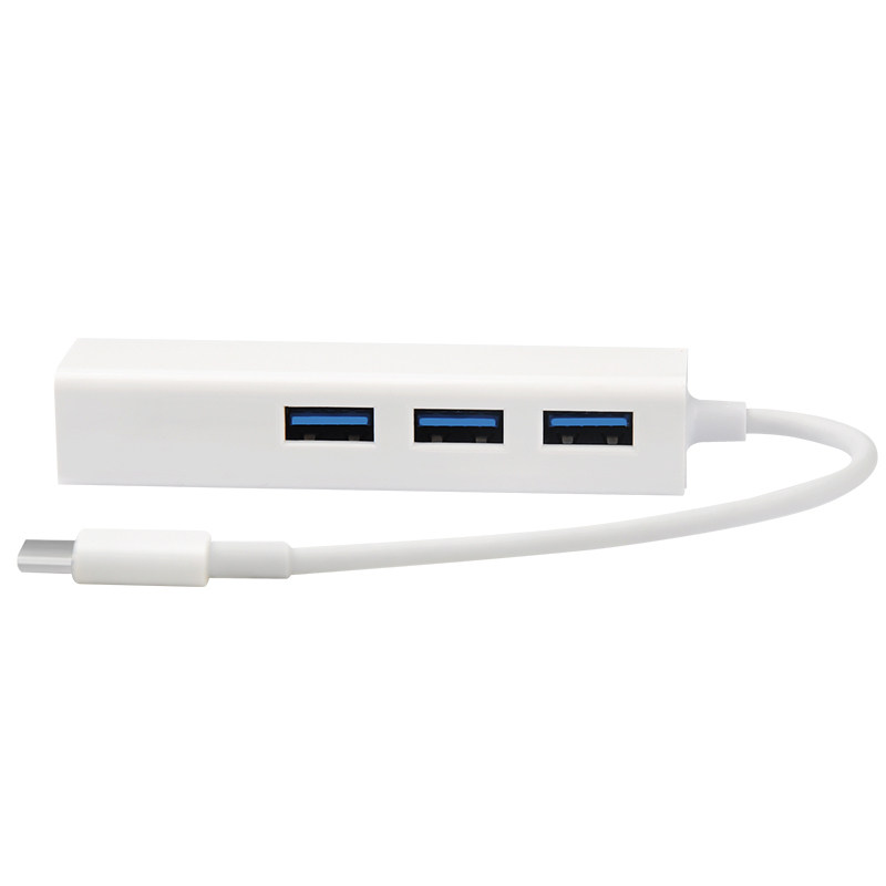 适用于 苹果笔记本MacBook12寸网线 usb3.1/type-c转接网口转换器