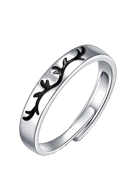 一鹿有你月光石情侣韩版鹿角学生