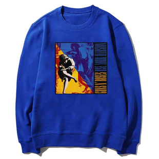 枪花乐队guns n roses gnr use your illusion复古摇滚风卫衣