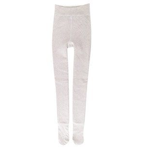 秋冬加厚加绒米色羊绒打底袜裤日系燕麦白色连裤袜保暖棉踩脚袜女