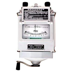 金川ZC25-3/4工程安装铝壳摇表指针测试仪电阻绝缘兆欧表