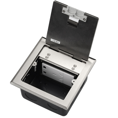 地插座防水不锈钢五孔隐形家用