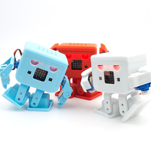 micro:bit Robotbit版 8路舵机 microbit可编程 OTTO 人形机器人