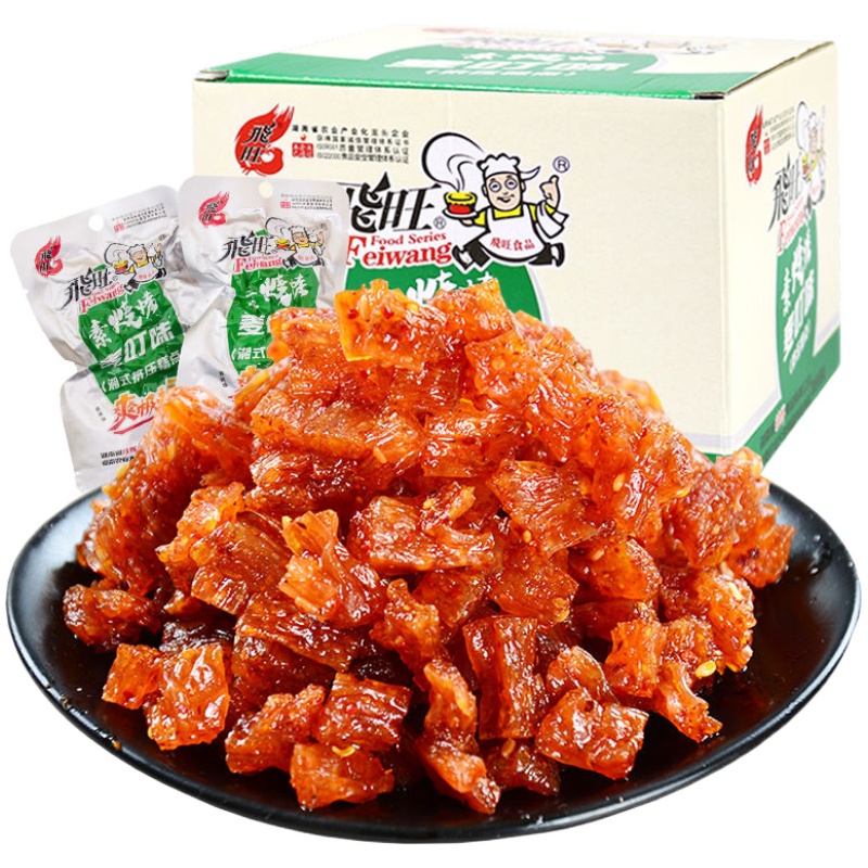 飞旺烧烤蹄筋麻辣零食湖南特产辣条