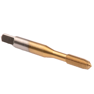 镀钛涂层挤压丝锥无屑丝攻m1.4m1.6m2m3m4m568m10M12钢件不锈钢用