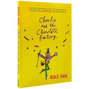 查理和巧克力工厂 儿童英文原版小说书 Charlie and the Chocolate Factory 罗尔德达尔Roald Dahl 青少年经典 大音
