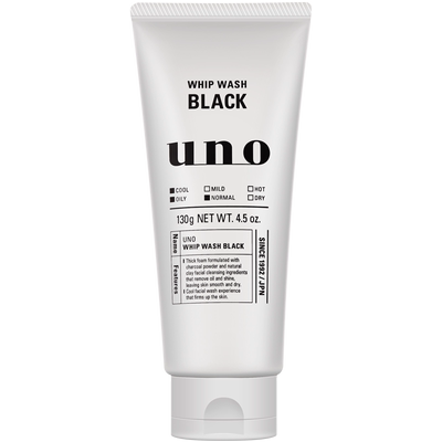 资生堂UNO吾诺活性炭男士洗面奶