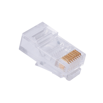 工厂直营HIKCAT品牌超五类RJ45网络线水晶头8p8c纯铜电脑连接头