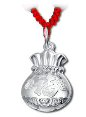 包邮手工银饰阿弥陀佛吊坠