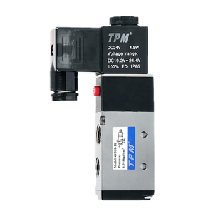 正泰电磁阀4V210-08 AC220V换向气动控制阀电子阀二位五通气阀24V