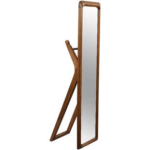 顺心家具全实木穿衣镜全身镜落地镜悬挂镜商场试衣镜胡桃楸木镜子