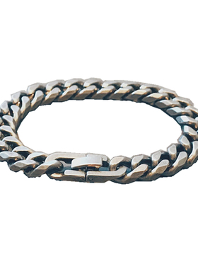 欧美复古钛钢个性手链