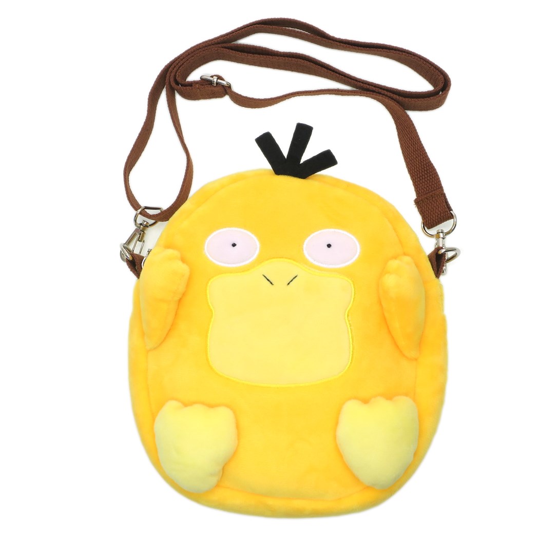 Pokemon口袋妖怪宠物小精灵宝可梦卡比兽可达鸭手机包斜挎包