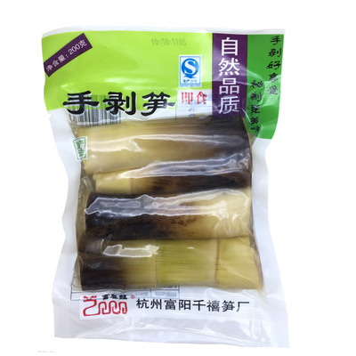 手剥笋鲜嫩多汁微微辣开袋即食