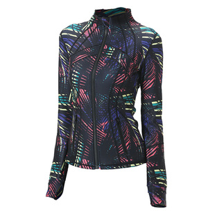 uarun瑜珈服运动跑步高弹性夹克速干瑜珈上衣