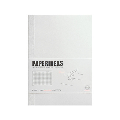 记事本PAPERIDEAS裸背本A5方格