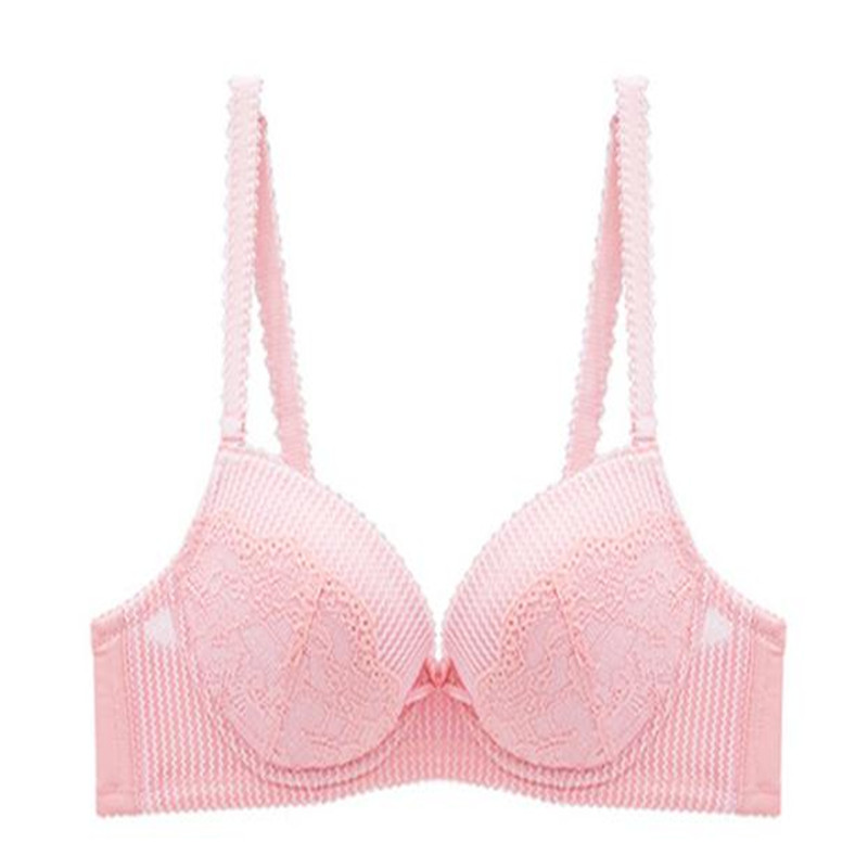 EBLIN专柜正品有钢圈粉色甜美上托小胸聚拢文胸内衣女ECBR889T41