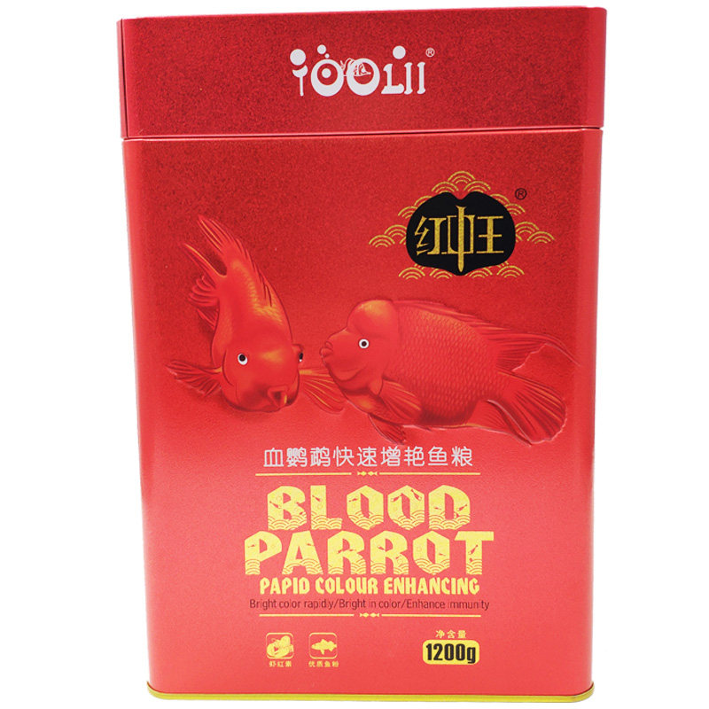 增色鹦鹉鱼鱼粮平湖德利中国鹦鹉