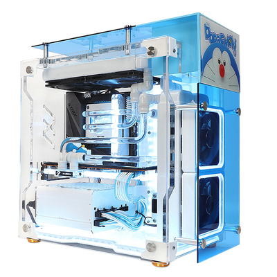 fuxk哆啦a梦主题电脑定制分体式