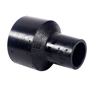 PE自来水管配件对接异径直接农田灌溉接头塑料工程用管箍200-400