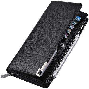 英皇保罗真皮男士钱包2025新款轻奢钱皮夹男卡包大容量多功能手包