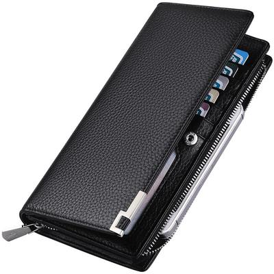 英皇保罗轻奢风多功能男士钱包