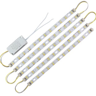 LED吸顶灯改造灯板灯条灯管三色调光led灯带贴片节能7030灯珠光源