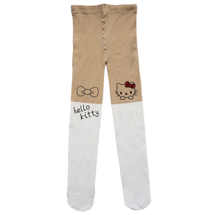 春秋夏季女童连裤袜儿童打底裤可爱薄款卡通丝袜舞蹈袜3 5岁9宝宝