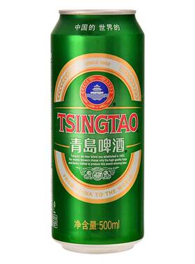 青岛啤酒罐装经典10度500ml*12听
