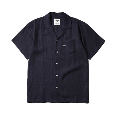 飞鹰印花短袖沙滩衬衫