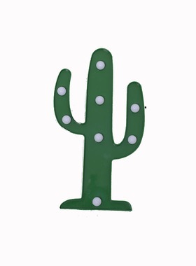 ins摆拍led火烈鸟菠萝字母月亮