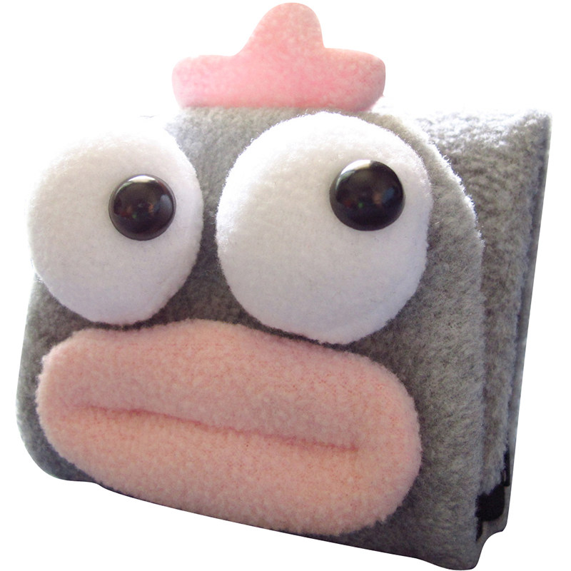 PLUMO皮洛姆卡通学生钱包韩版萌可爱原创多功能毛绒钱夹卡包短款